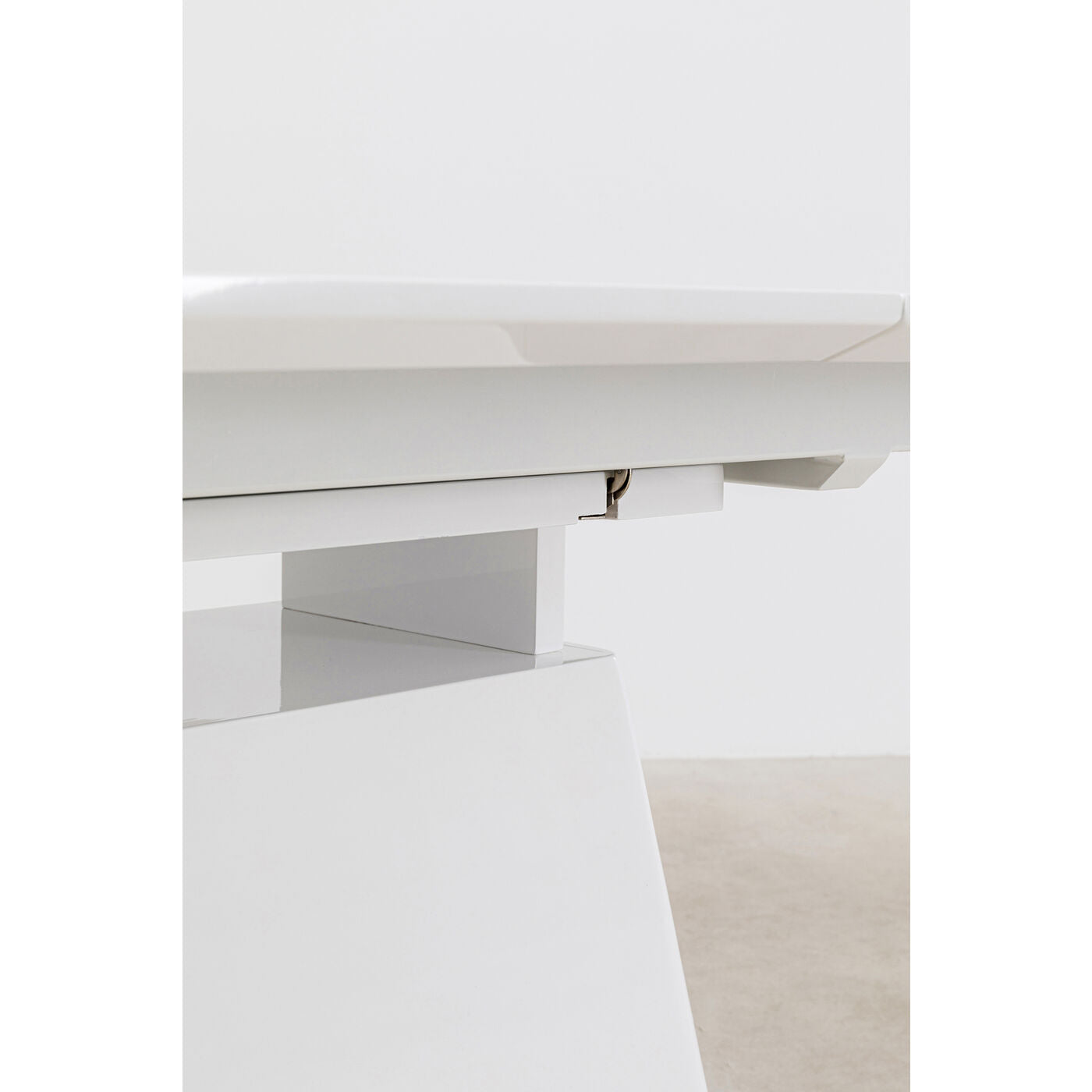 Extension Table Benvenuto White 200(50)x110cm