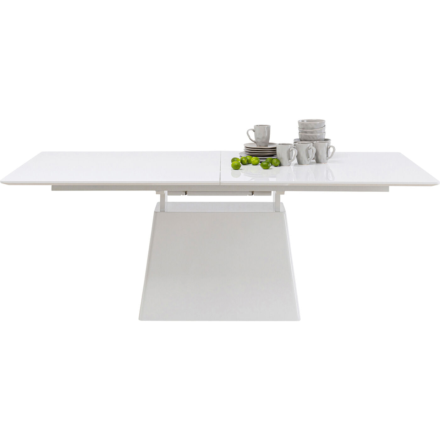 Extension Table Benvenuto White 200(50)x110cm