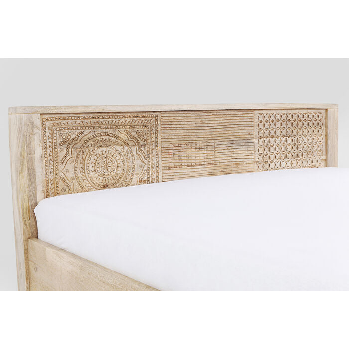 Wooden Bed Puro High 160x200 (66,54" * 85,83")