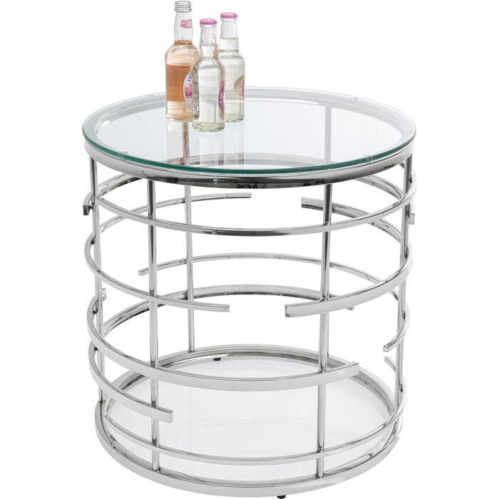 Silver Side Table