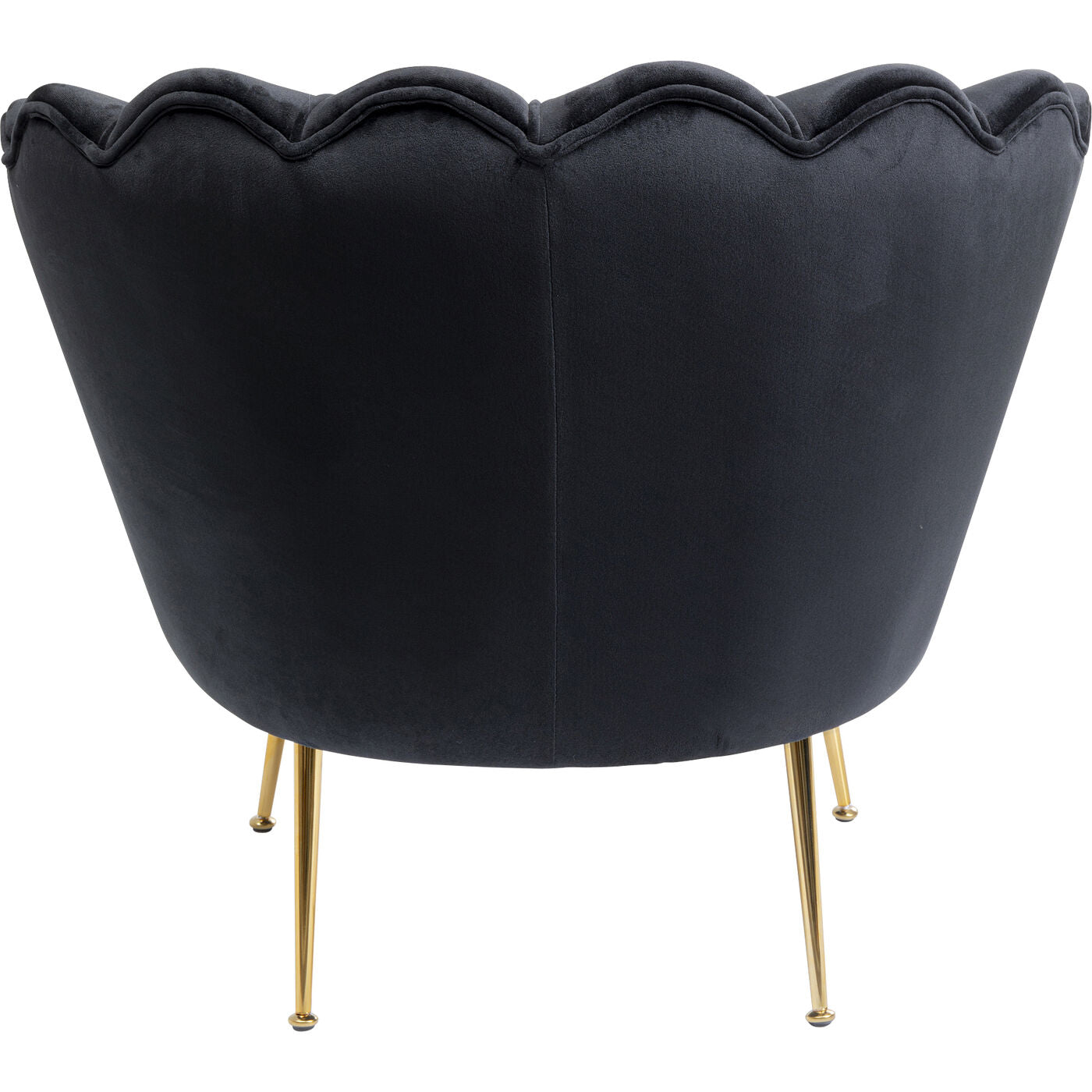 Armchair Water Lily Gold Black