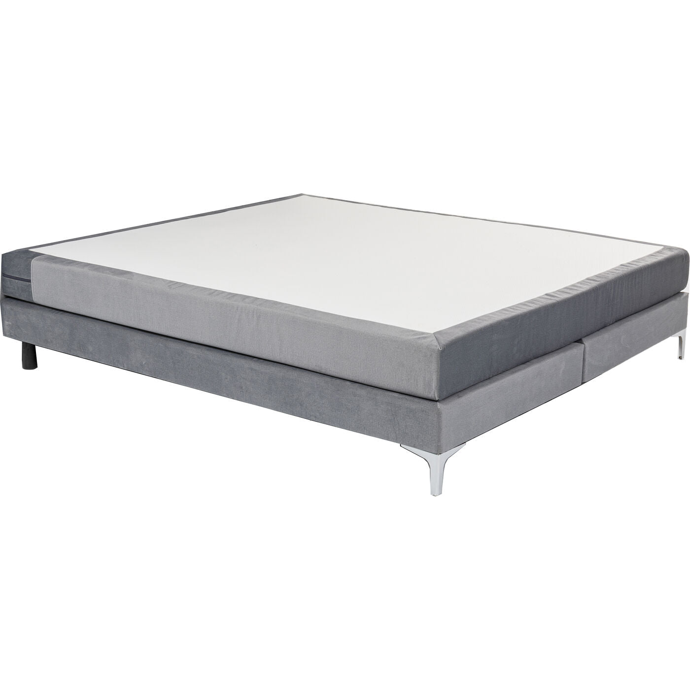 Boxspring Bed Benito Grey