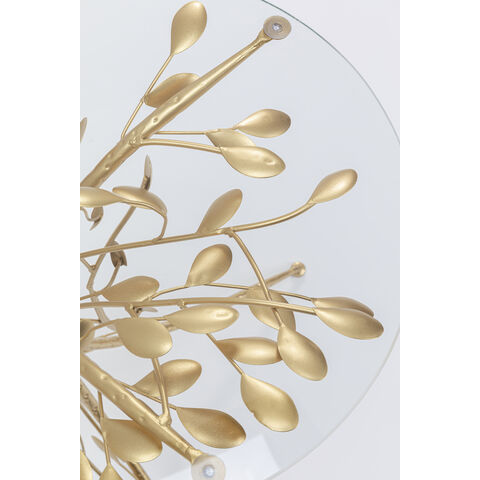 Side Table Leafline Gold Ø42cm