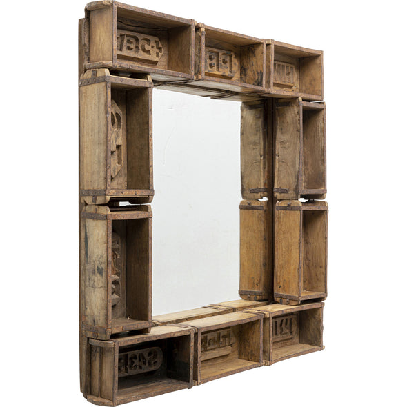 Wall Mirror Brick 90x90cm