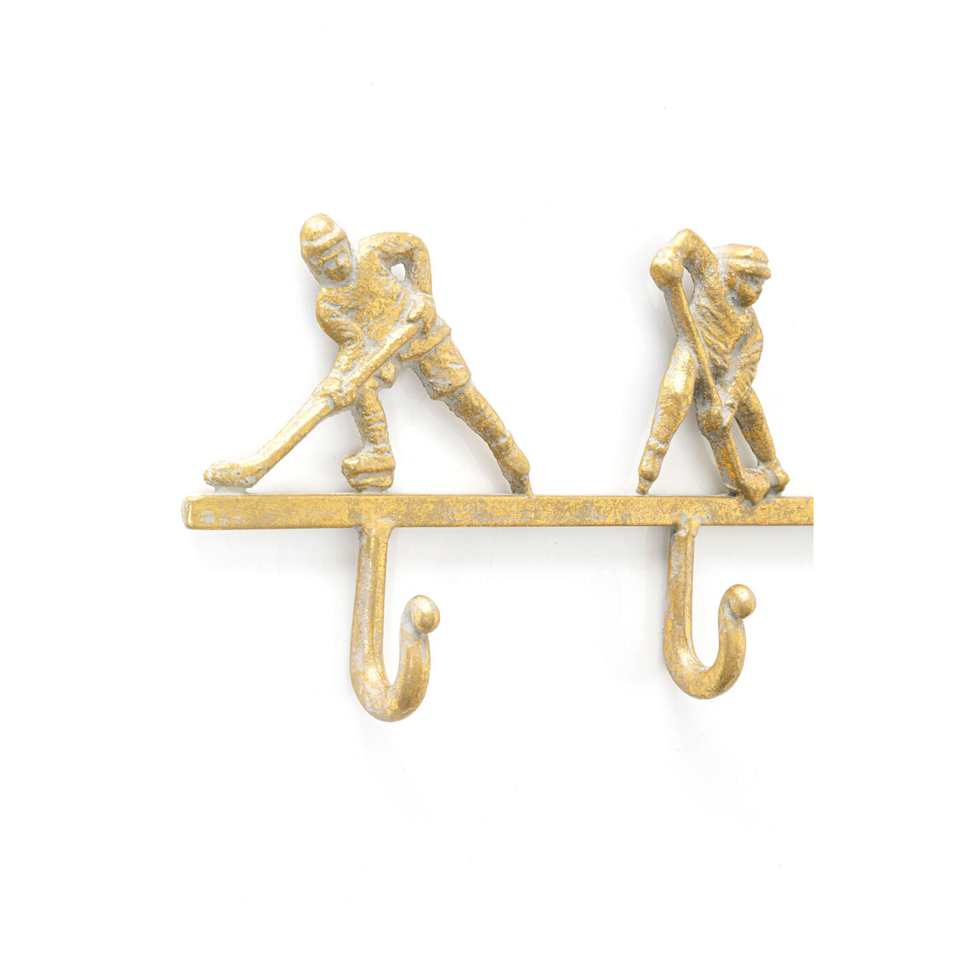 Coat Rack Ice Hockey Gold 48cm