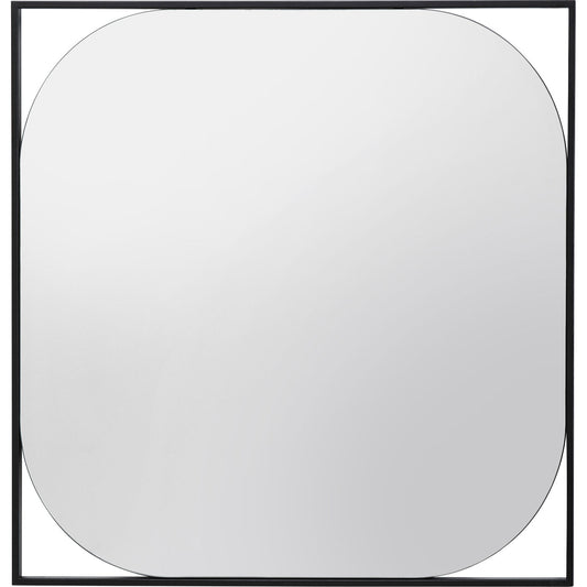 Wall Mirror Bonita Black 81x81cm