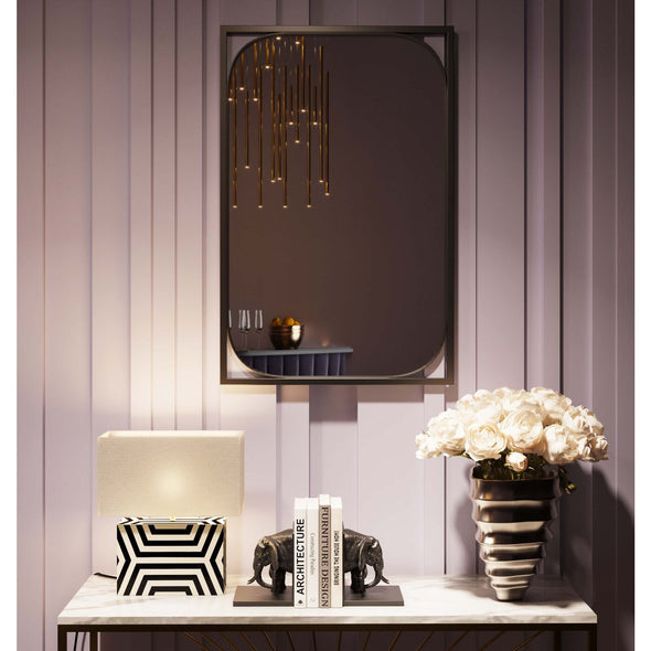 Wall Mirror Bonita Black 71x109cm