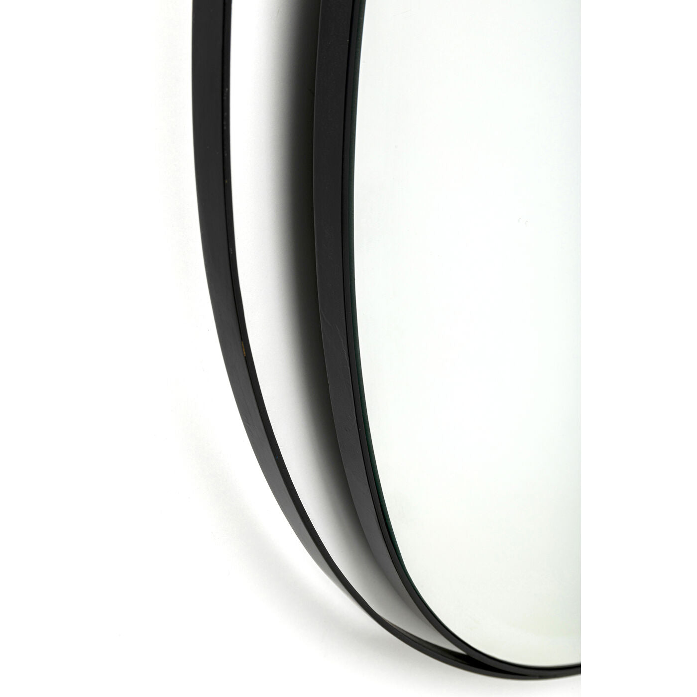 Wall Mirror Bonita Black Ø80cm