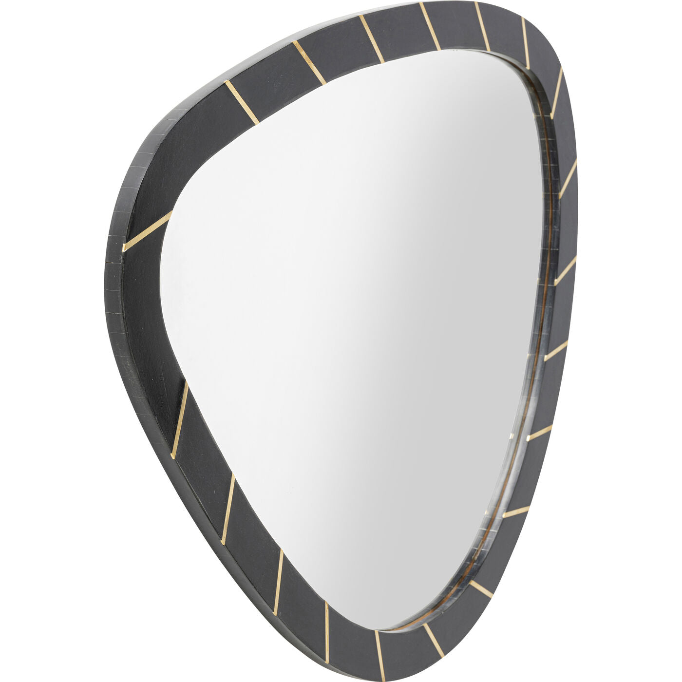 Wall Mirror Planos Schwarz 65x77cm