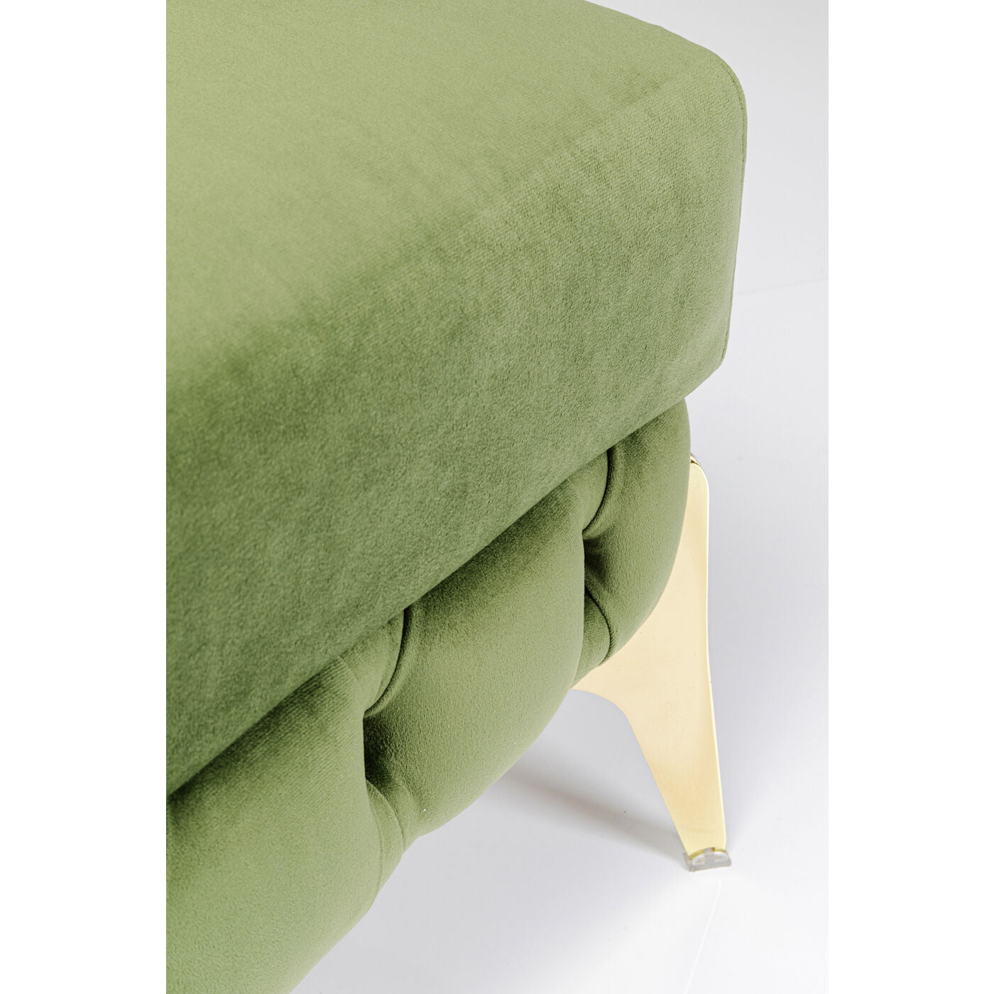 Stool Bellissima Velvet Green 80cm