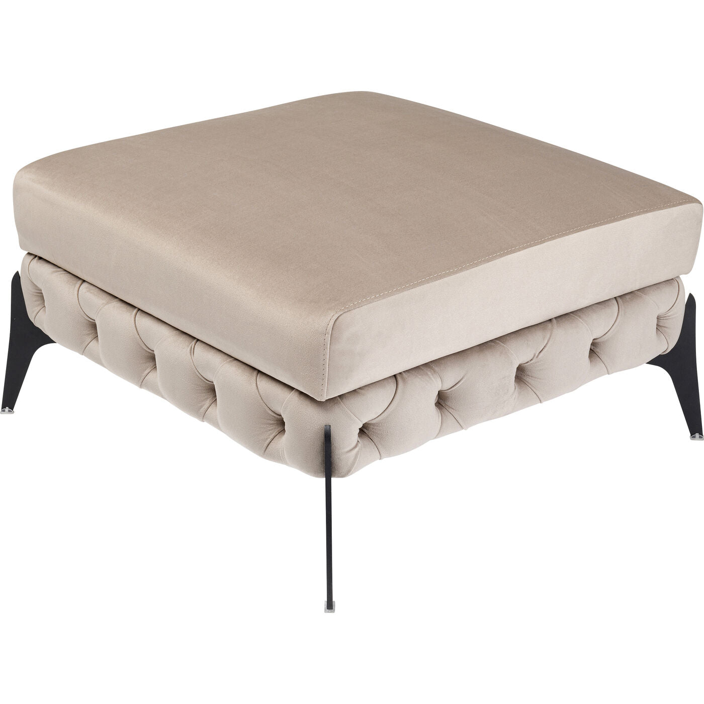 Stool Bellissima Velvet Taupe 80cm