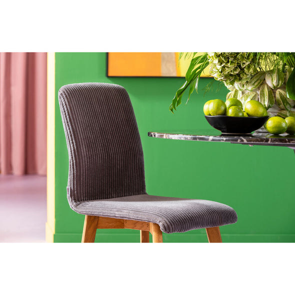 Chair Lara Cord Grey