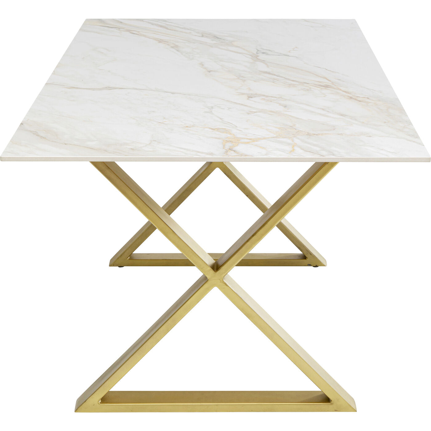 Table Eternity Ceramic Cross Brass