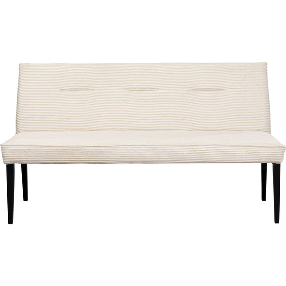 Upholstered Bench Cream 