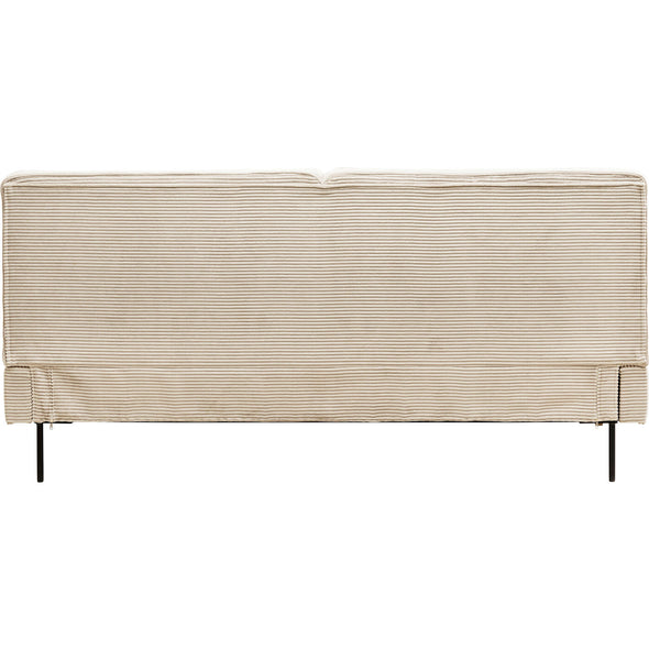 Bed East Side Cord Creme 180x200cm