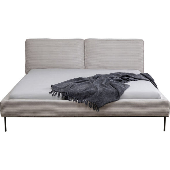 Grey Corduroy Bed 