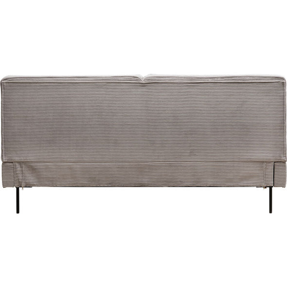 Grey Corduroy Bed 