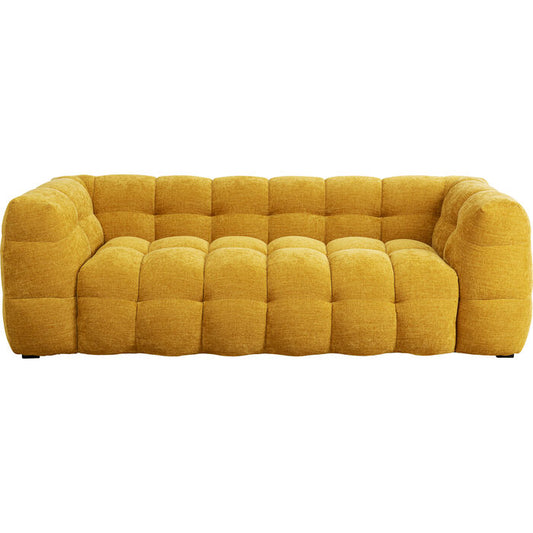 Sofa 3-Seater Salamanca Yellow 240cm