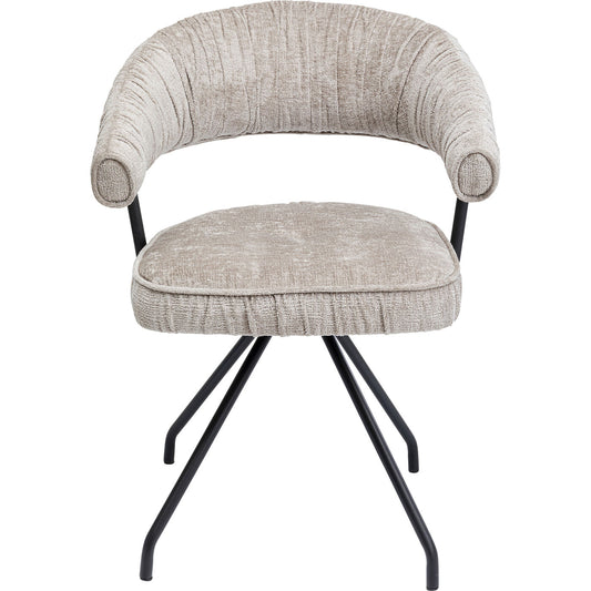 Swivel Chair Arabella Grey