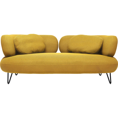 Sofa Peppo 2-Seater Yellow 182cm