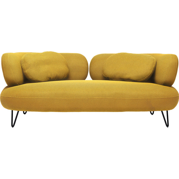 Sofa Peppo 2-Seater Yellow 182cm