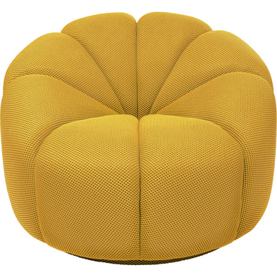 Swivel Armchair Peppo Lounge Yellow