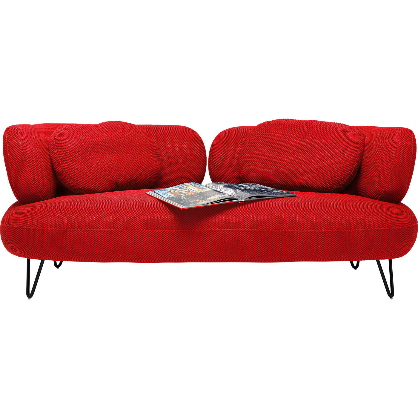 Sofa Peppo 2-Seater Red 182cm