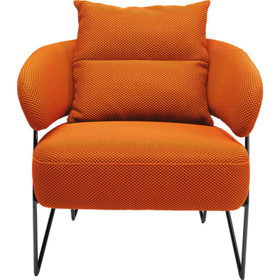 Orange Accent Chair 