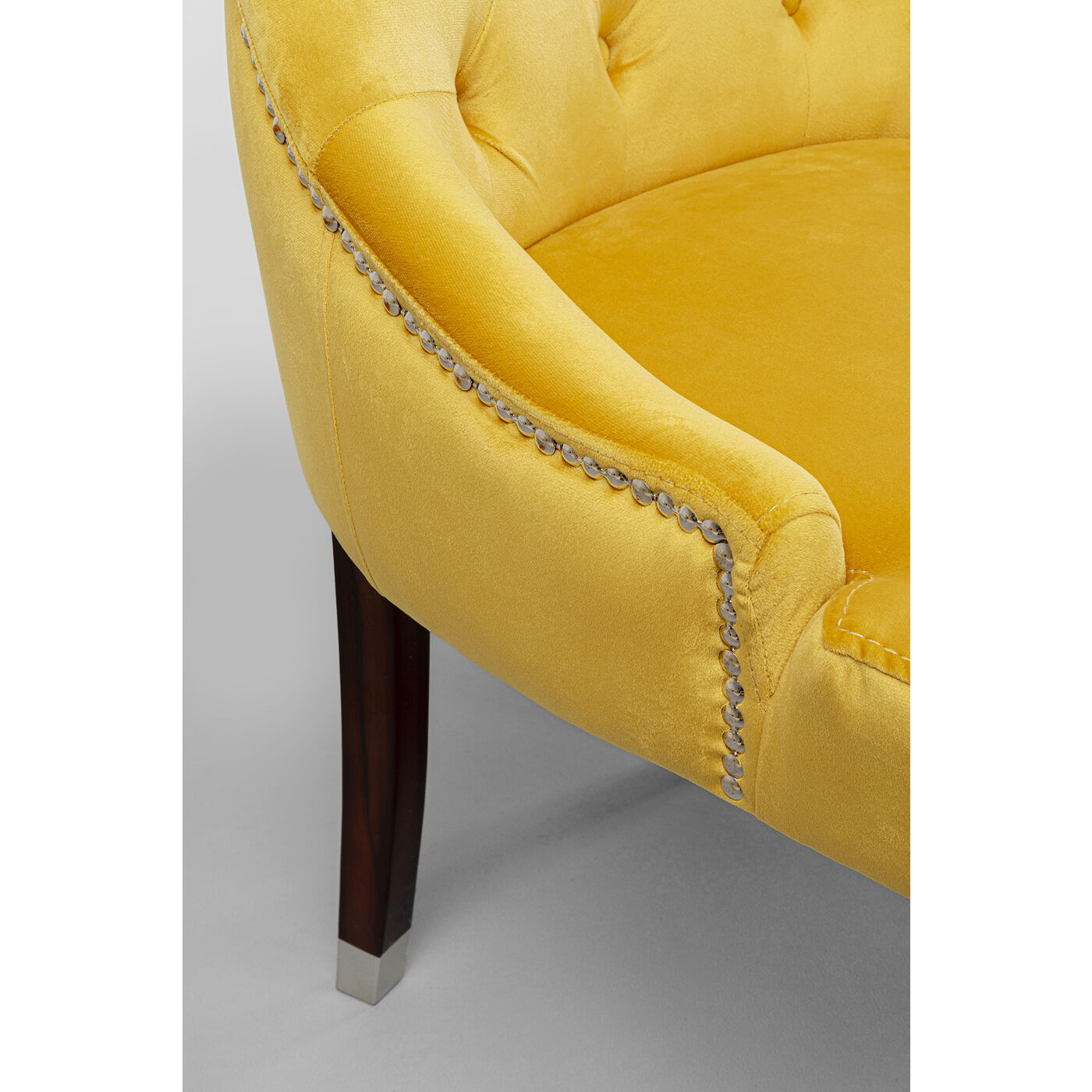 Chair Prince Velvet Yellow