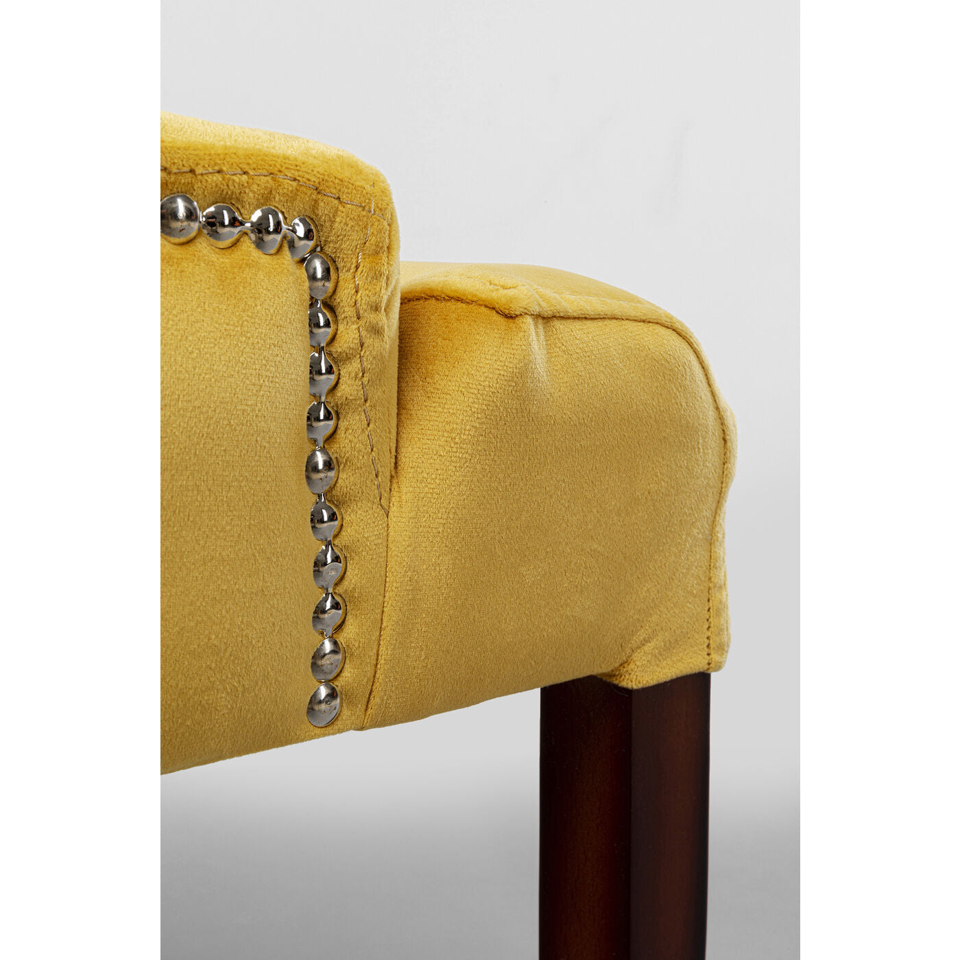 Chair Prince Velvet Yellow