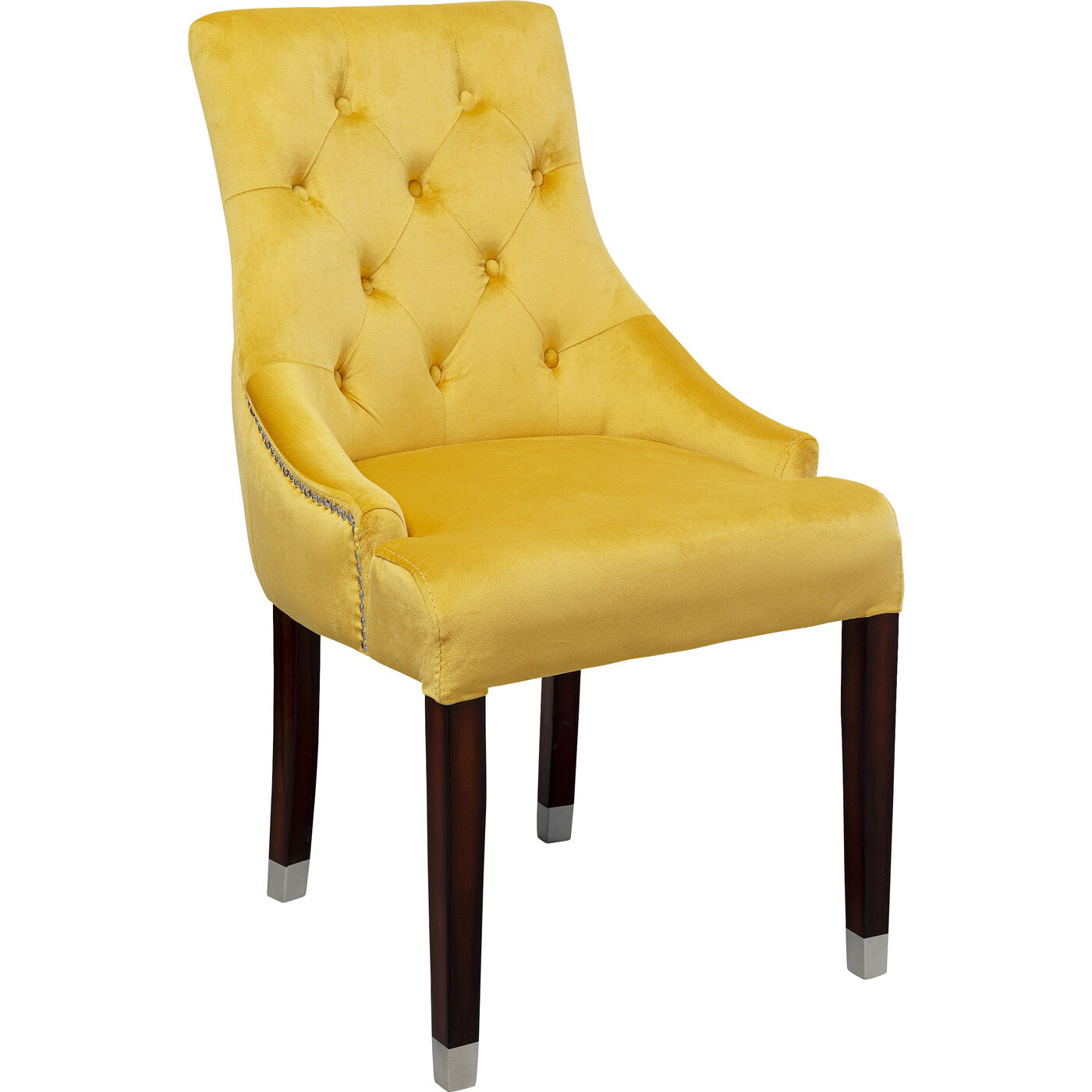 Chair Prince Velvet Yellow