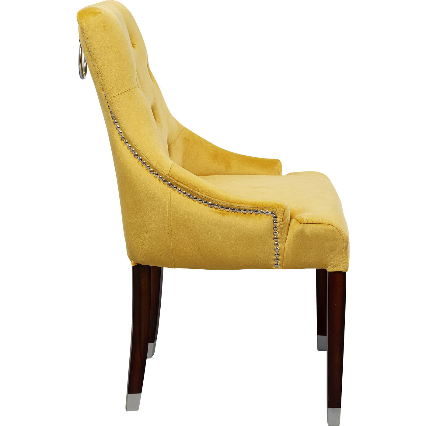 Chair Prince Velvet Yellow