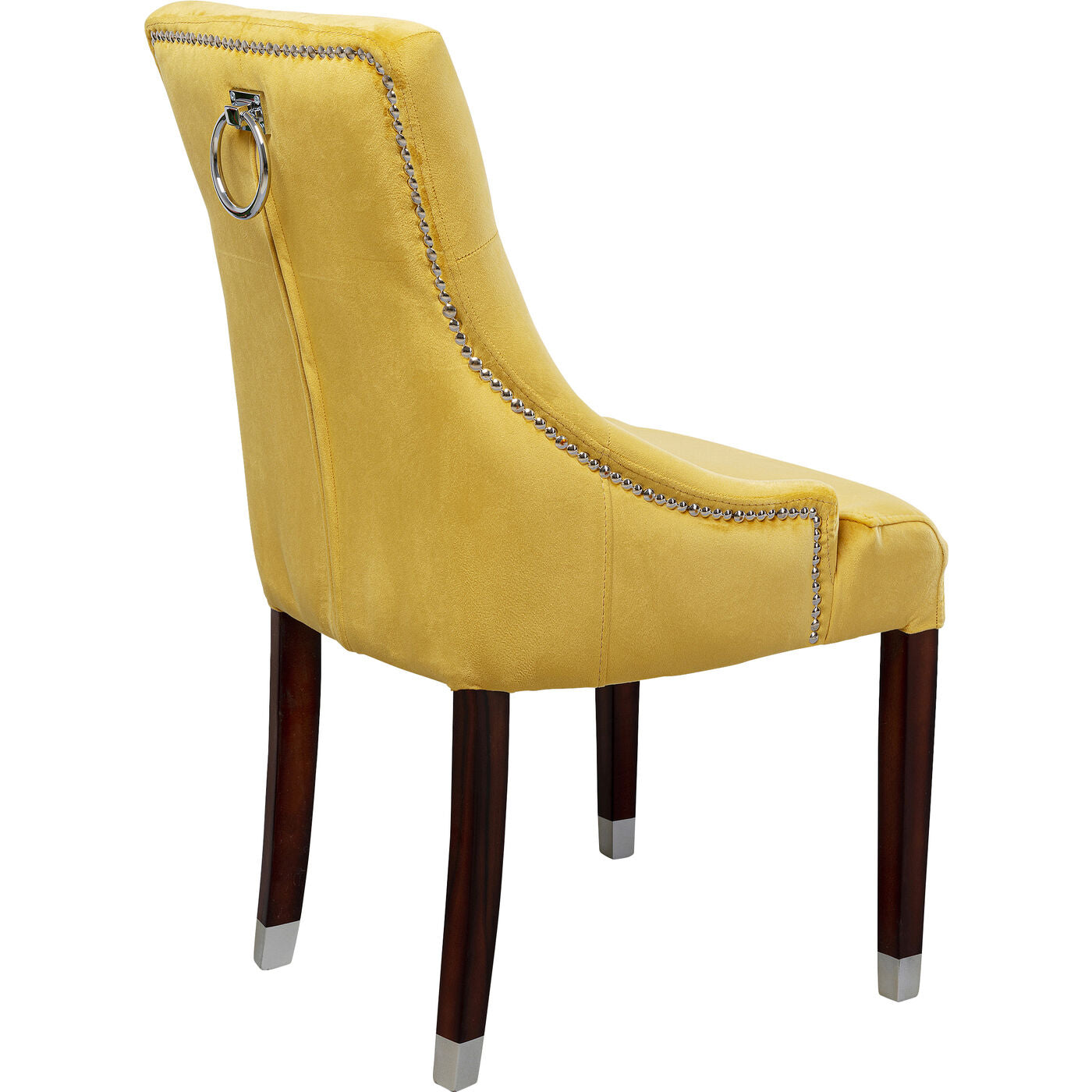 Chair Prince Velvet Yellow