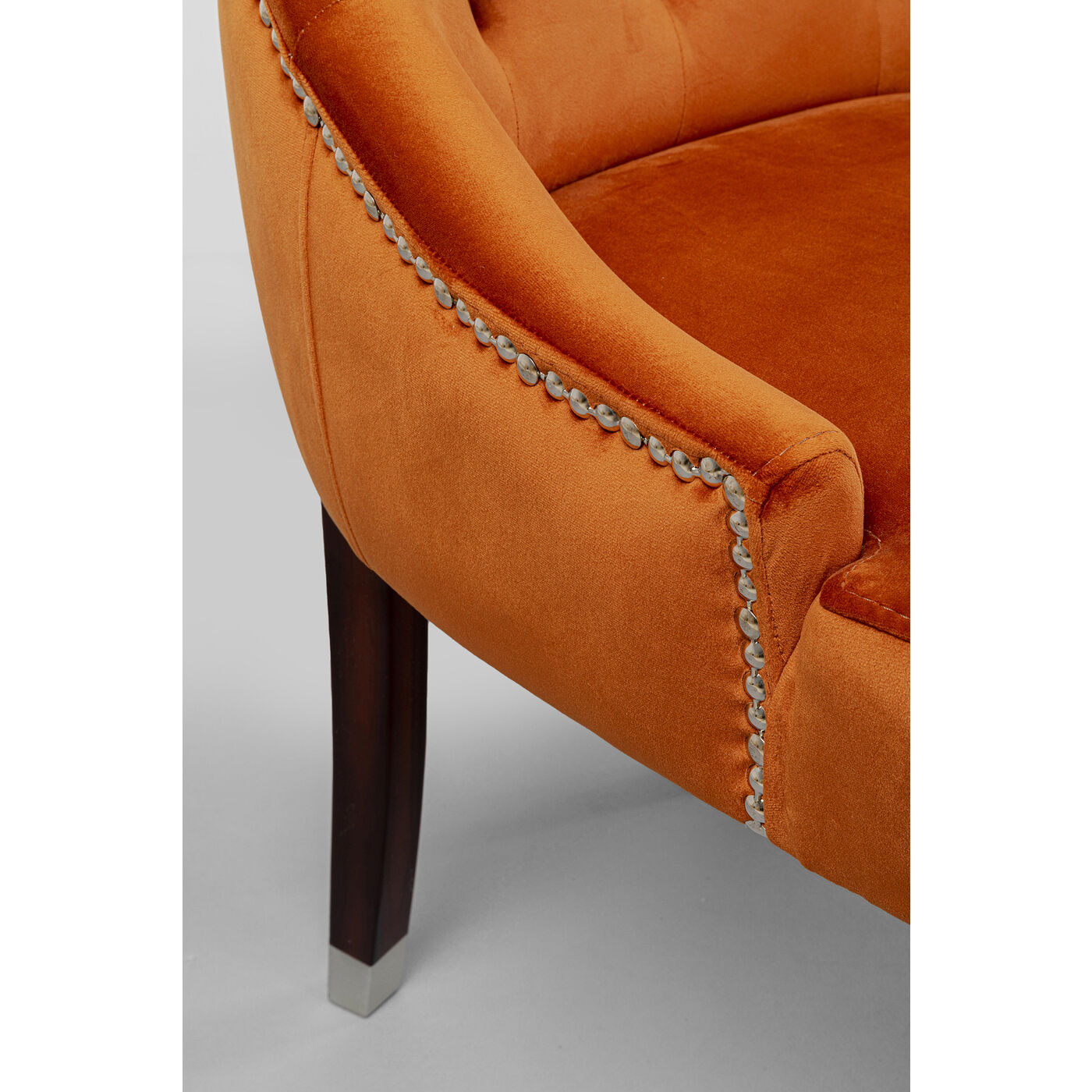 Chair Prince Velvet Orange