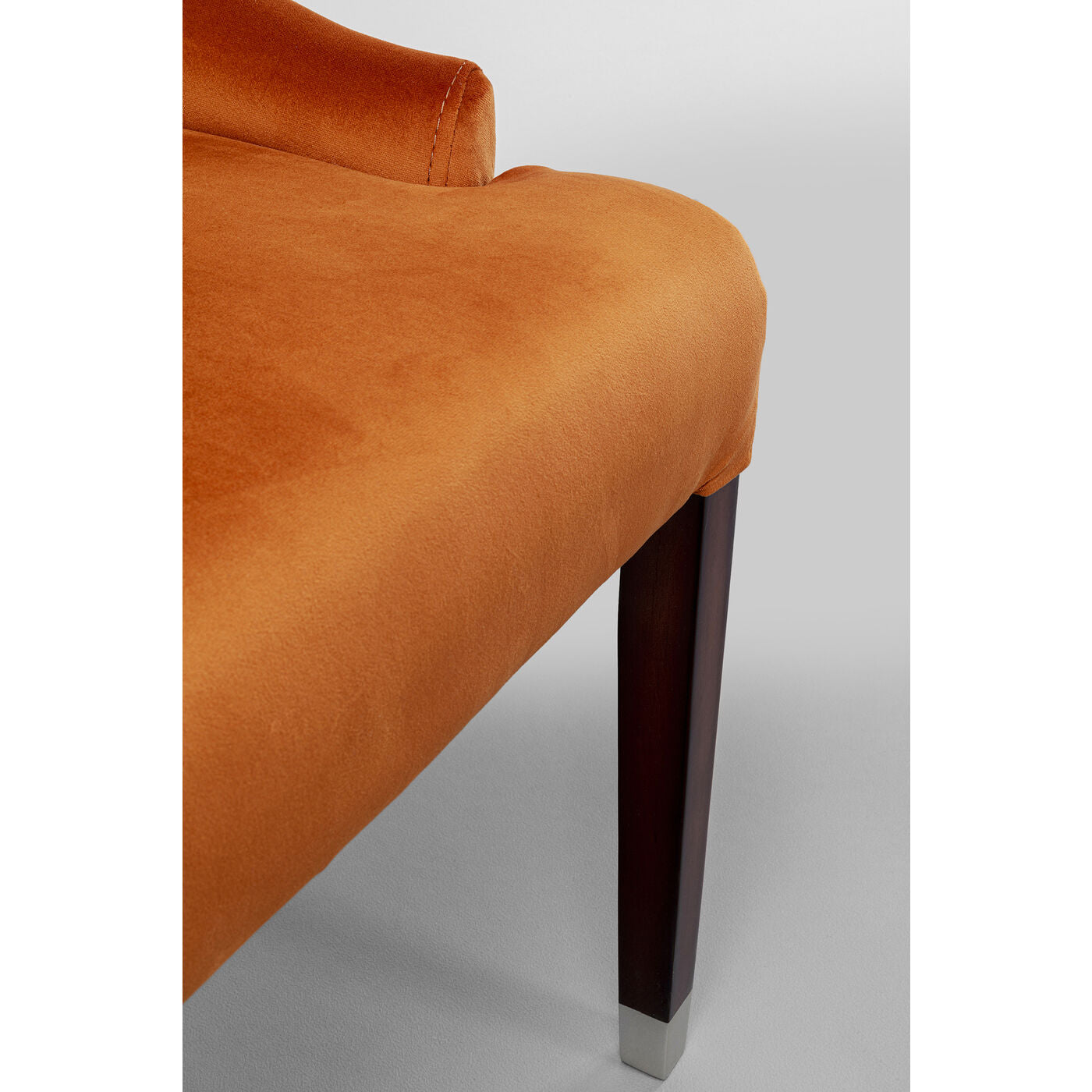 Chair Prince Velvet Orange