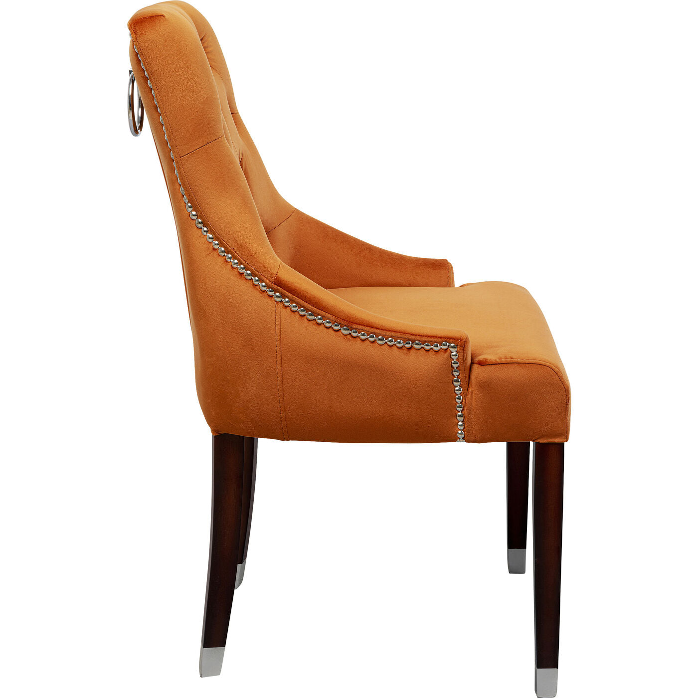 Chair Prince Velvet Orange