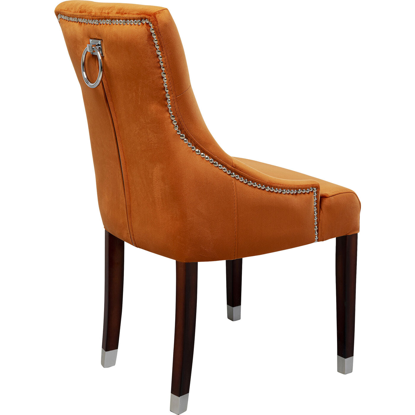 Chair Prince Velvet Orange