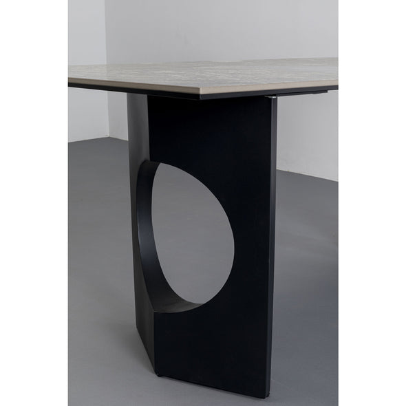 Table Bilbao Black Ceramic 180x90cm