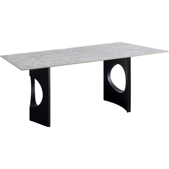 Table Bilbao Black Ceramic 180x90cm