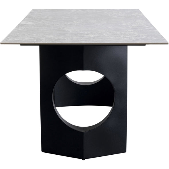 Table Bilbao Black Ceramic 180x90cm