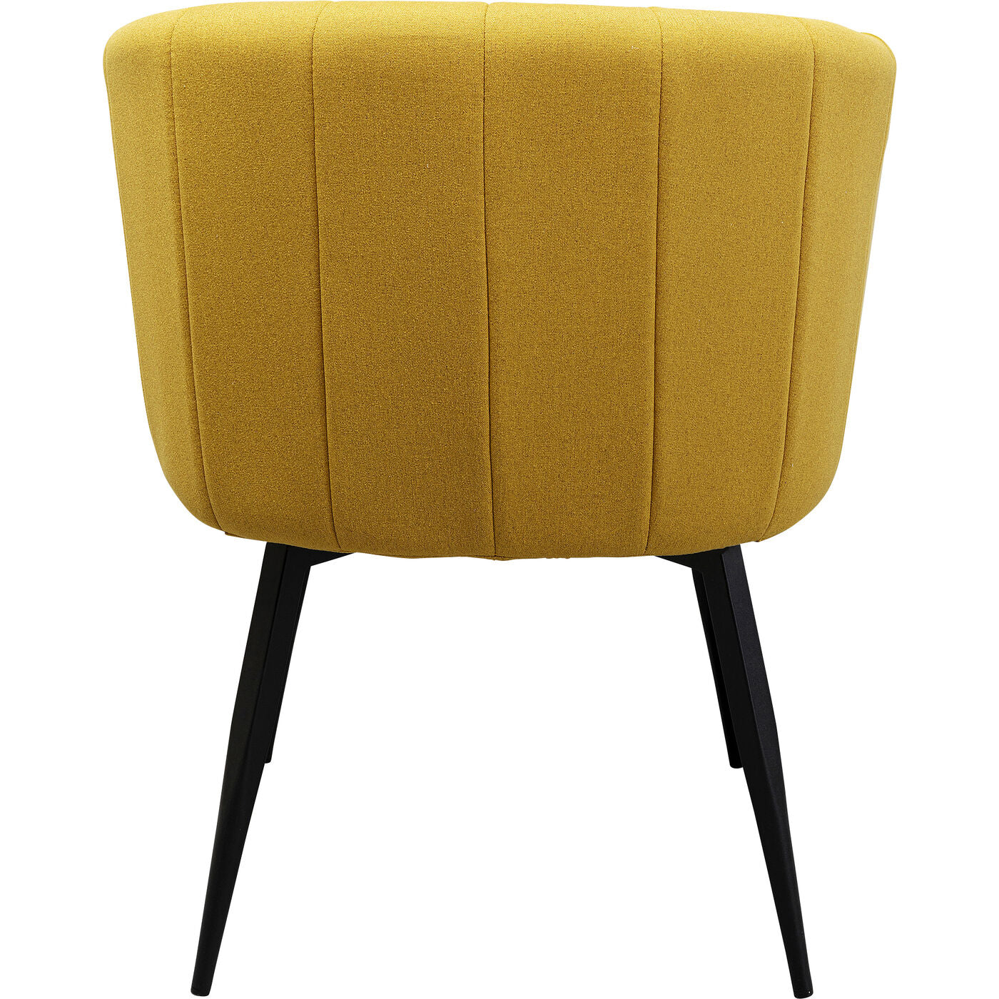 Velvet look swivel chair