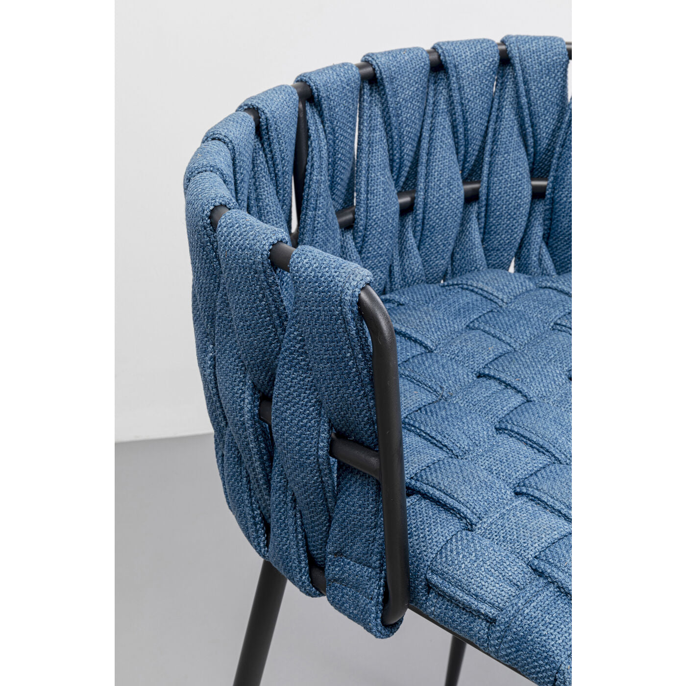 Saluti Blue Bar Chair 77cm