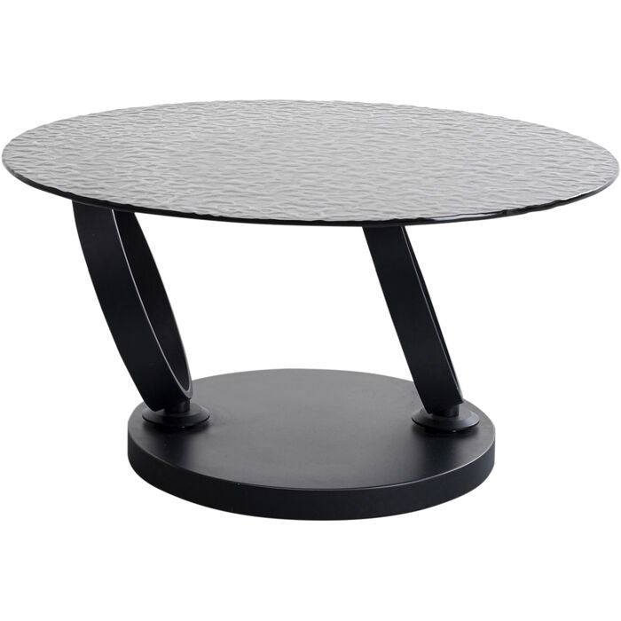 Coffee Table Beverly Bubble Black 133x80cm