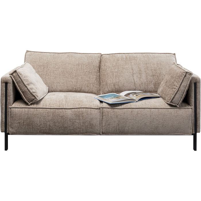 Sofa 2-Seater Victor Beige 178cm