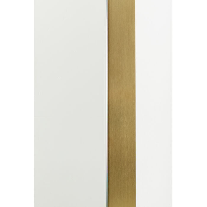 Wall Mirror Arezzo Brass Trapez 65(45)x160cm