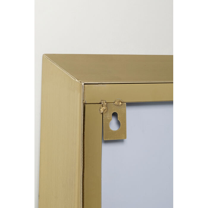 Wall Mirror Arezzo Brass Trapez 65(45)x160cm