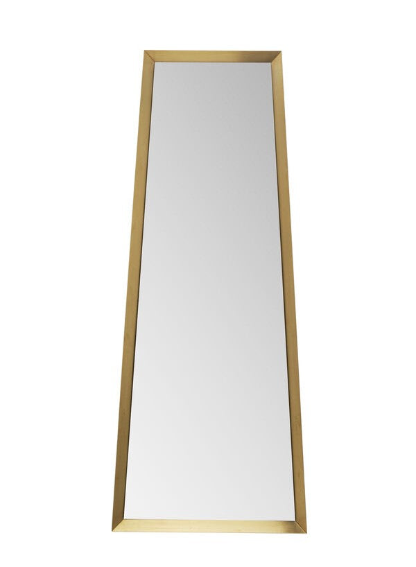 Wall Mirror Arezzo Brass Trapez 65(45)x160cm