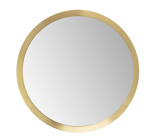 Wall Mirror Arezzo Brass Ø100cm