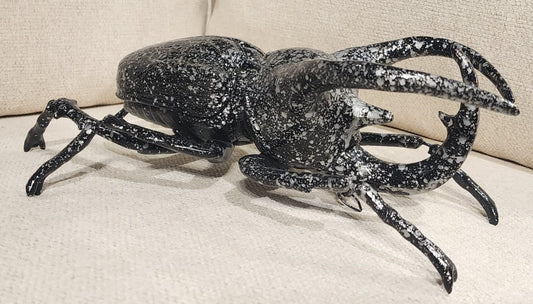 Luxurious Metal Atlas Beetle Decoration 