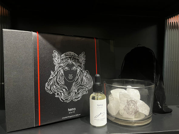 Julia Vence Luxury Aromas TERRA CRYSTAL DIFFUSER